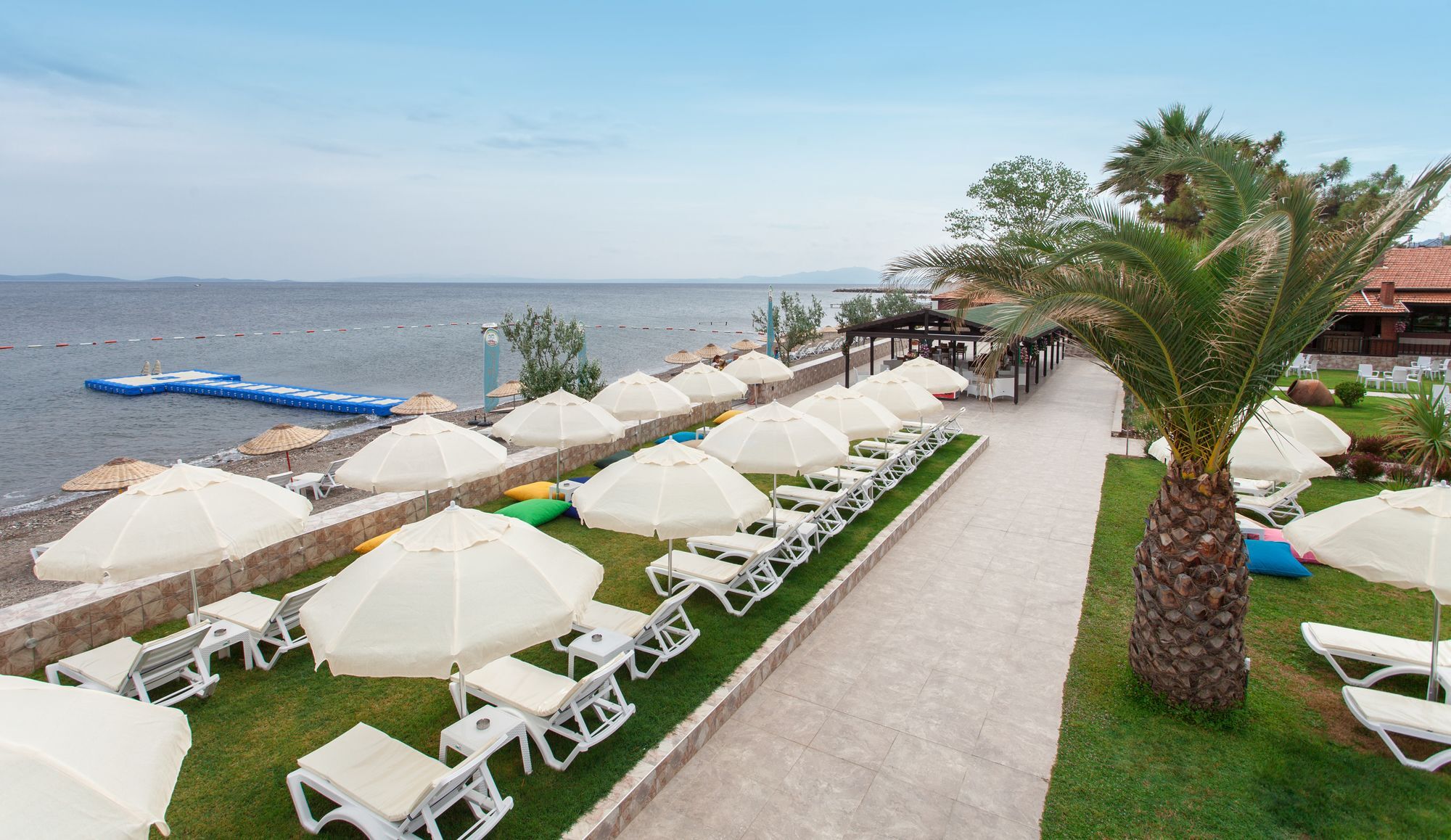 Palm Beach Otel Küçükkuyu Kültér fotó