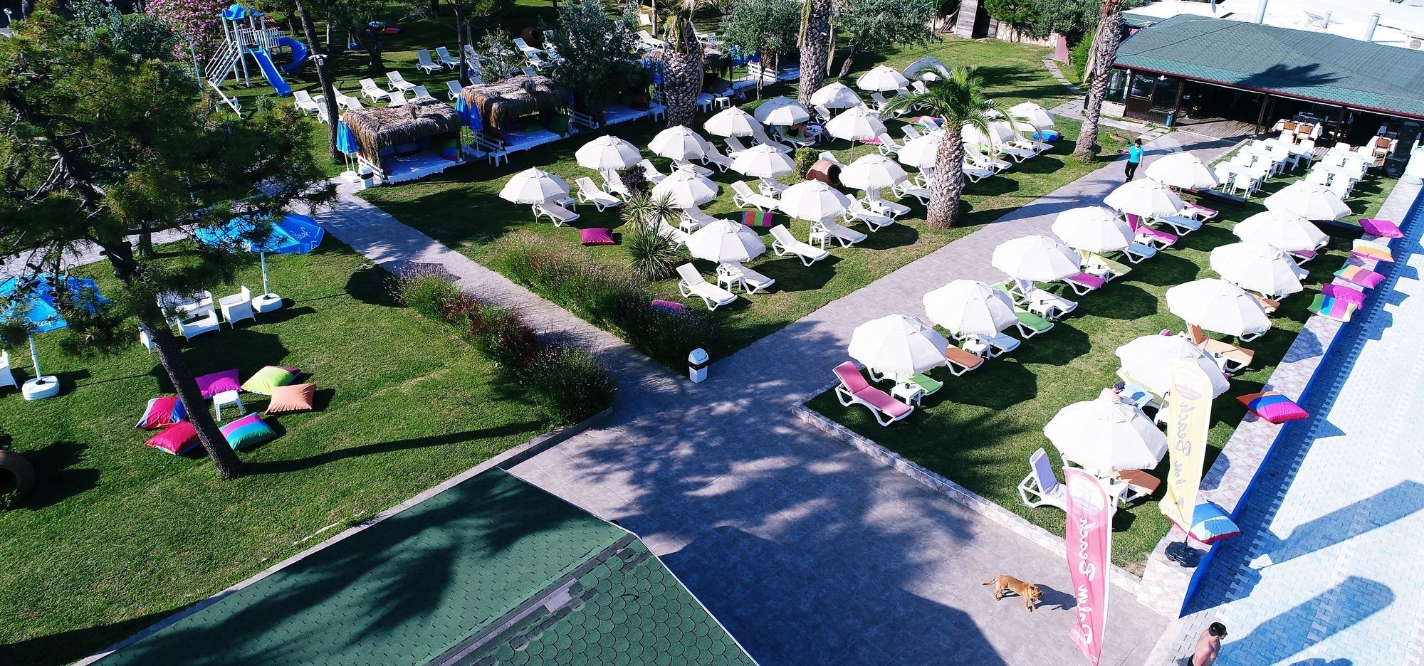 Palm Beach Otel Küçükkuyu Kültér fotó