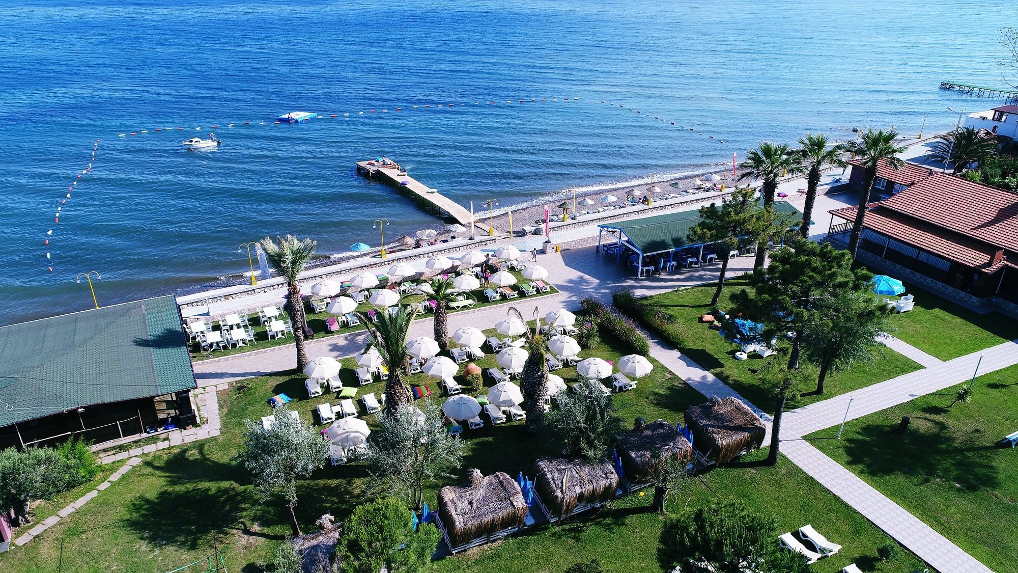 Palm Beach Otel Küçükkuyu Kültér fotó