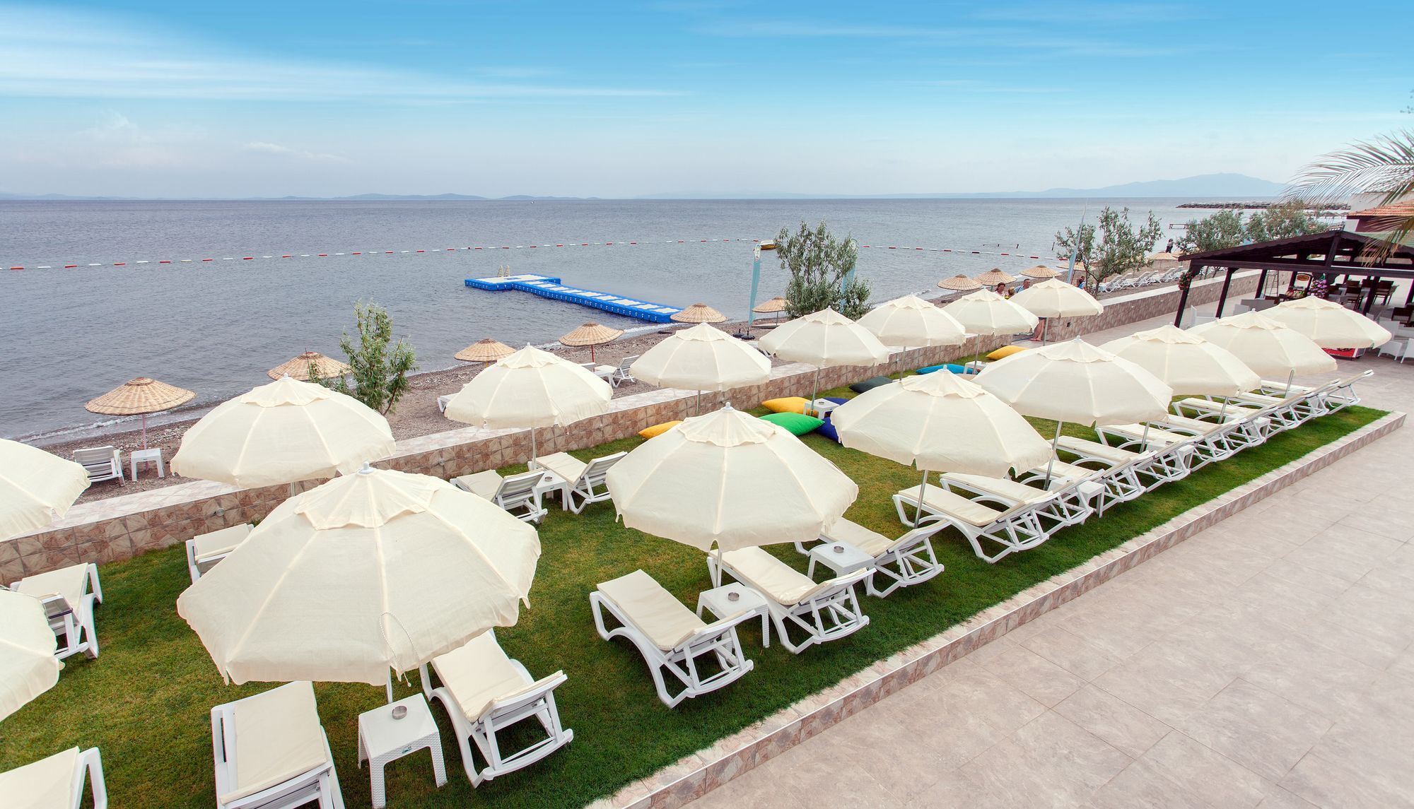 Palm Beach Otel Küçükkuyu Kültér fotó