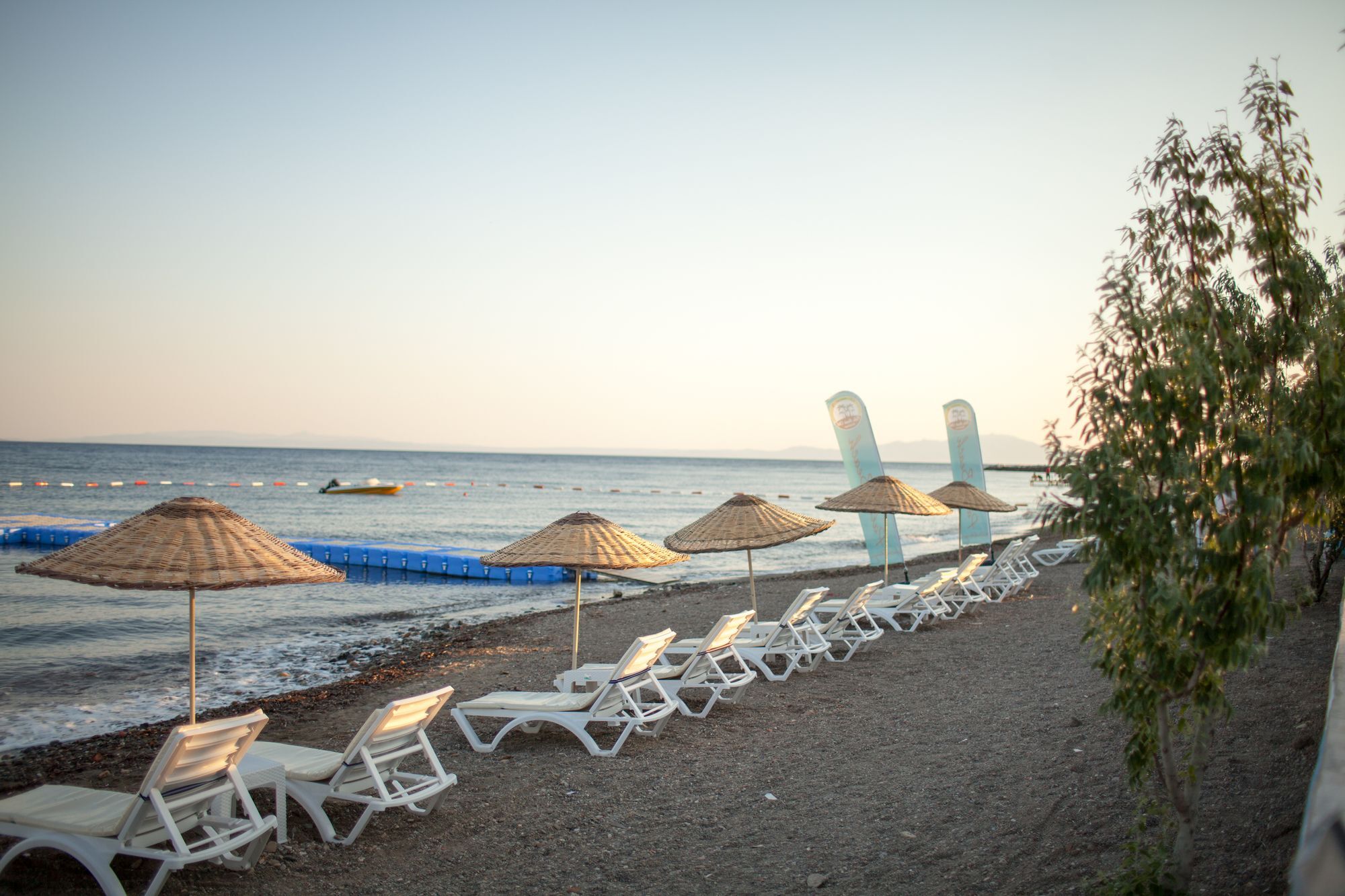 Palm Beach Otel Küçükkuyu Kültér fotó