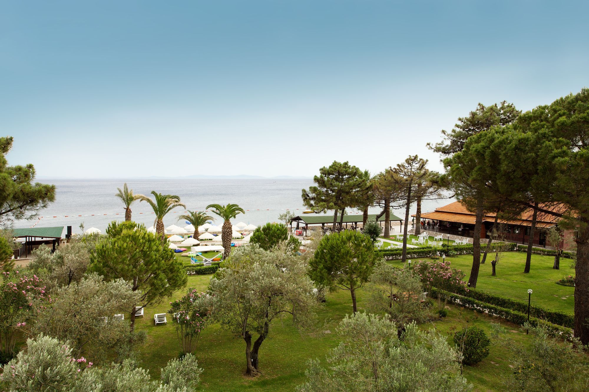 Palm Beach Otel Küçükkuyu Kültér fotó