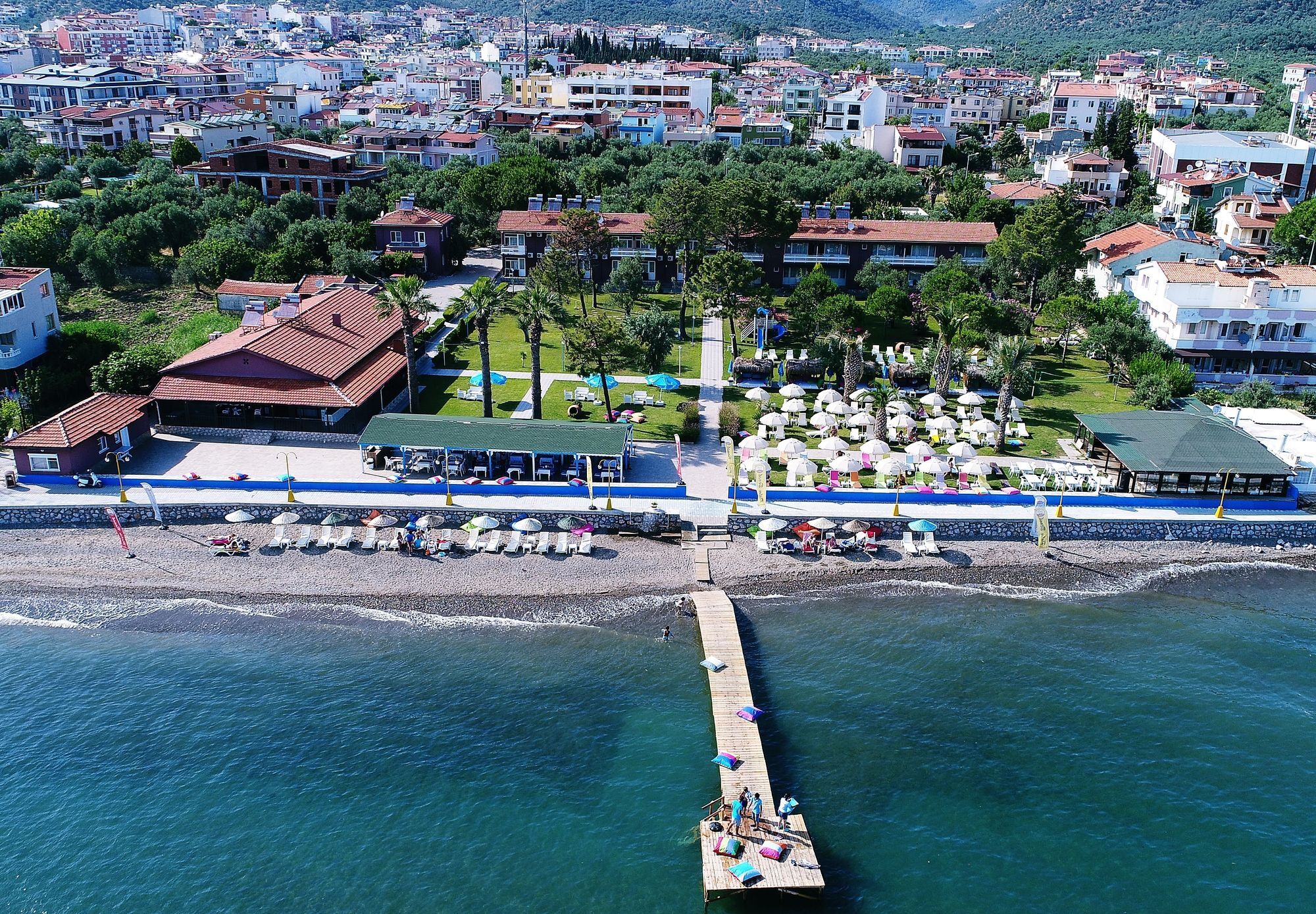 Palm Beach Otel Küçükkuyu Kültér fotó